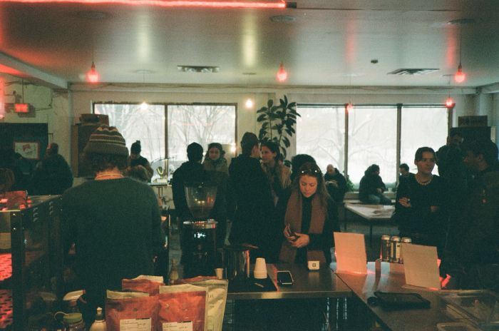 Rassemblement au café de Parquette